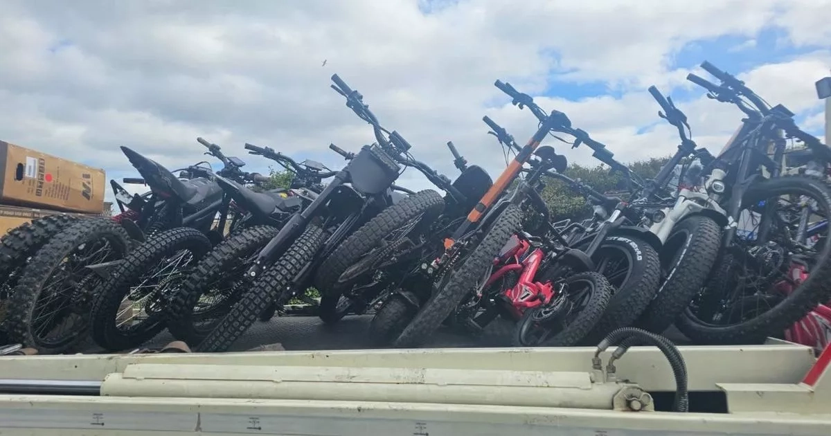 Garda crackdown on Dublin drug gangs sees dozens of electric motorbikes seized