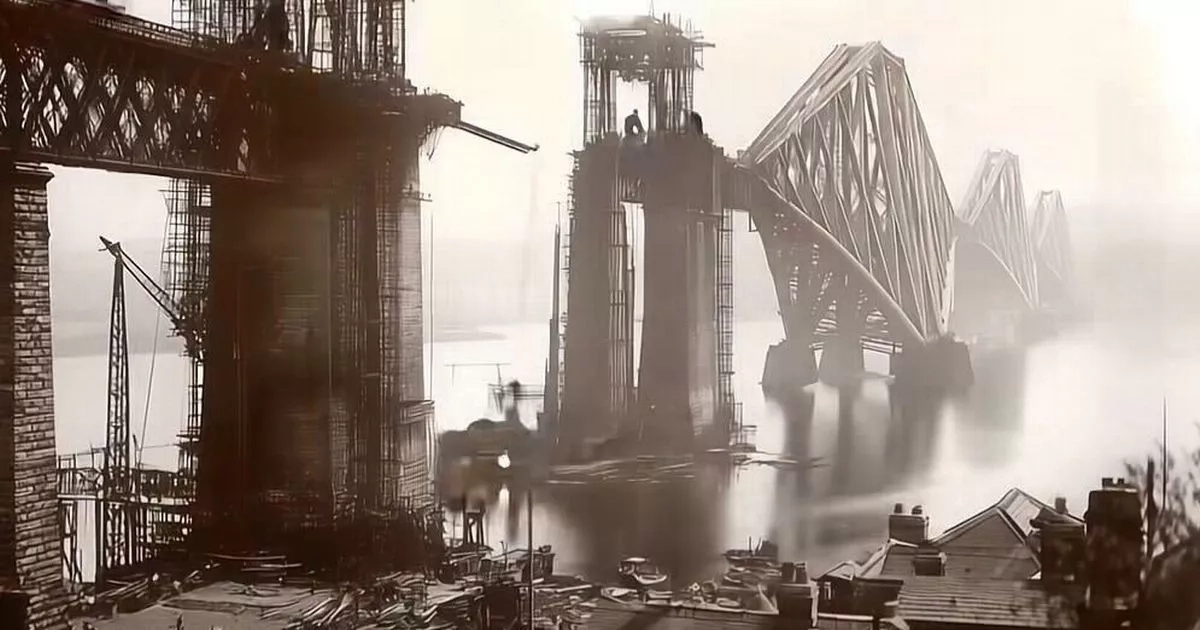 Edinburgh filmmaker recreates Forth Rail Bridge construction with incredible clip