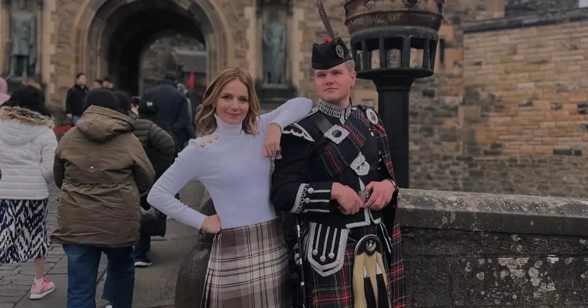 Spice Girls star Geri Halliwell-Horner spotted in Edinburgh as fans say same thing