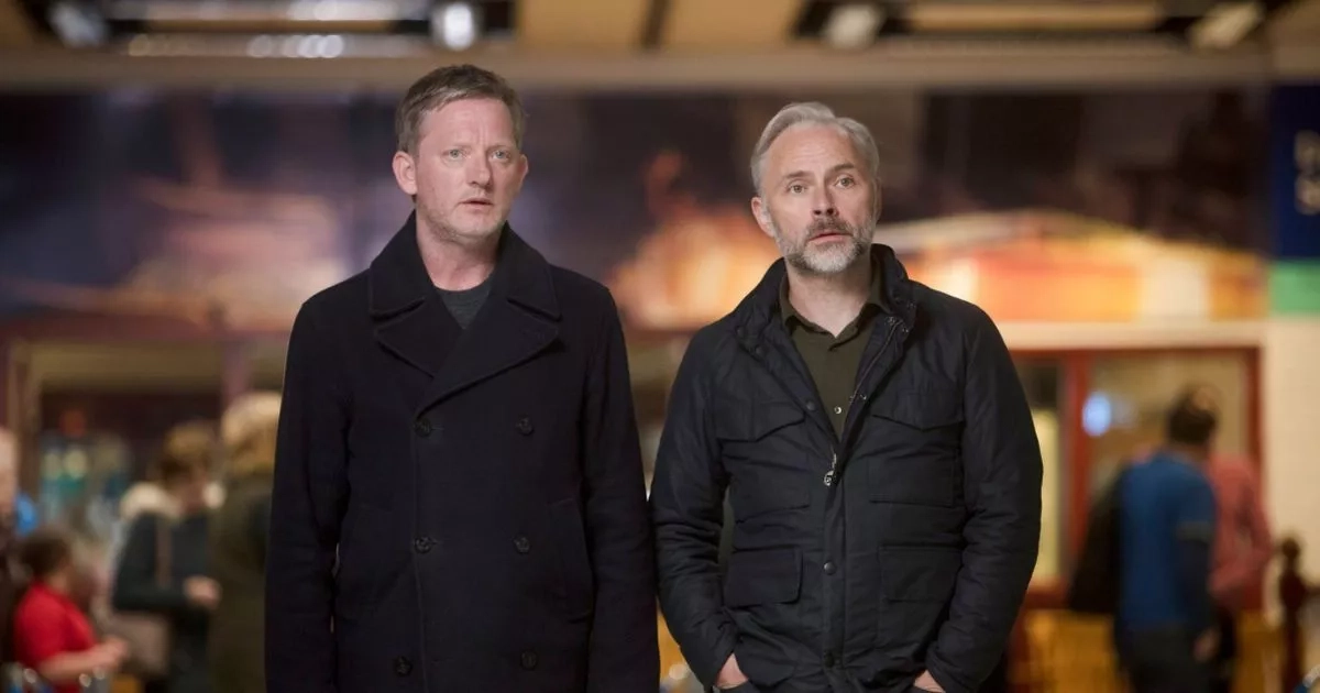 Shetland star looks worlds away from BBC series in Netflix's new Scottish crime drama