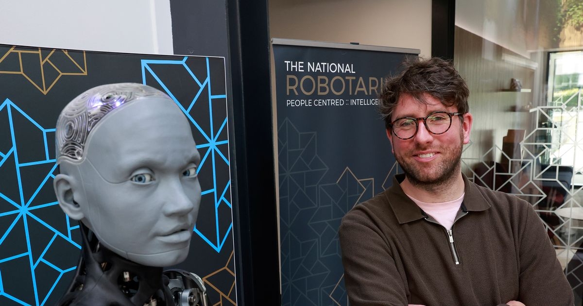 We met the world's most advanced humanoid robot in Edinburgh and it was unnerving