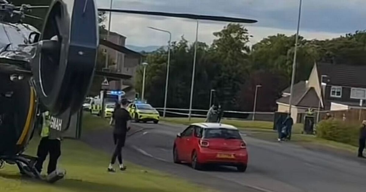 Tragedy as West Lothian man dies in crash after air ambulance lands on busy road