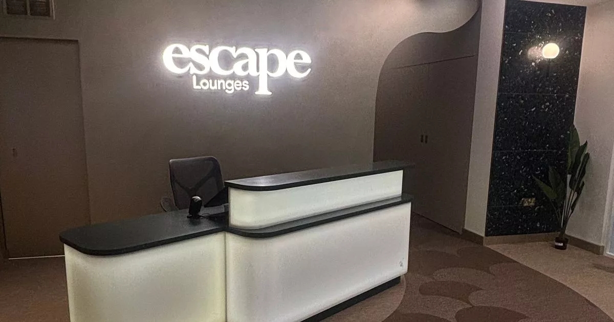 First look at Edinburgh Airport's plush new lounge boasting luxury buffet and bar