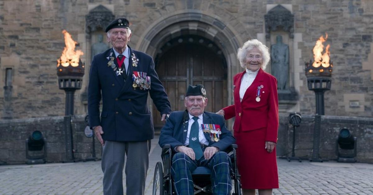 Veteran trio return to Scotland for 'magical' visit to Edinburgh Tattoo