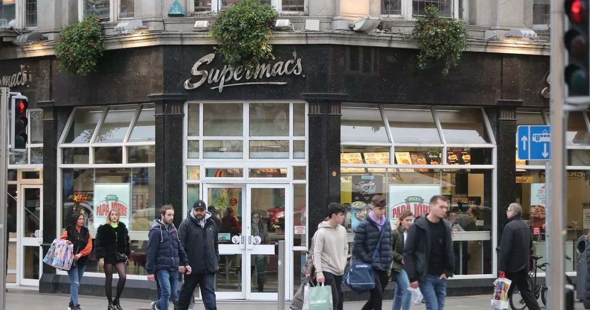 Supermacs 'goes global' as popular fast food giant set up at UK festival