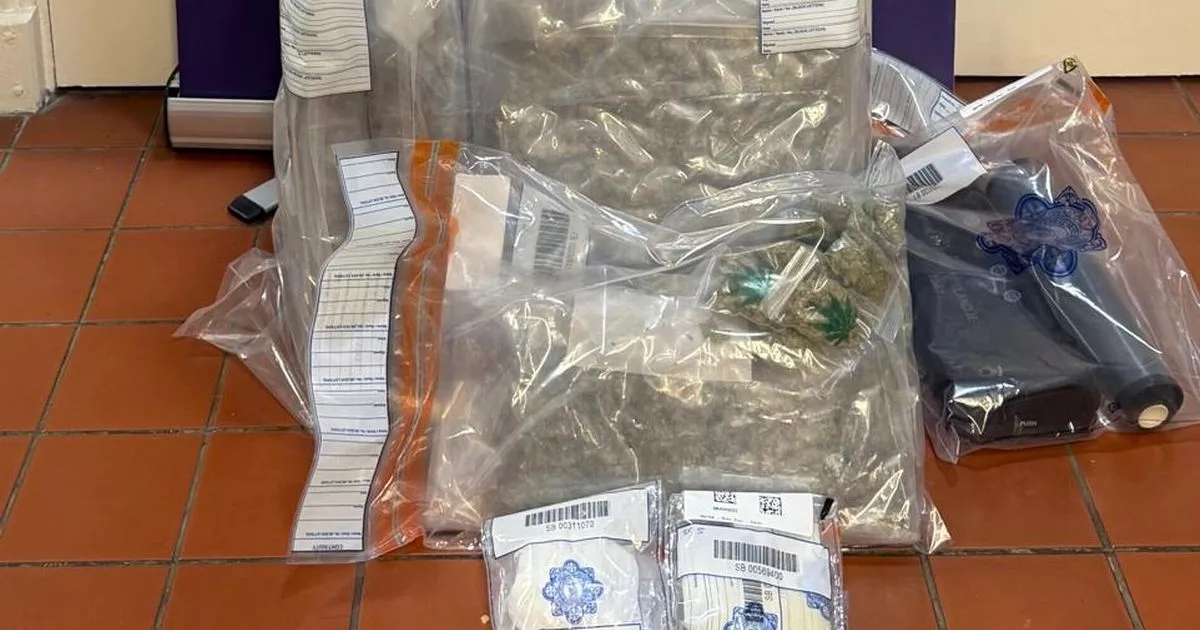 Stolen motorbike recovered and €152k worth of drugs seized during major Garda op