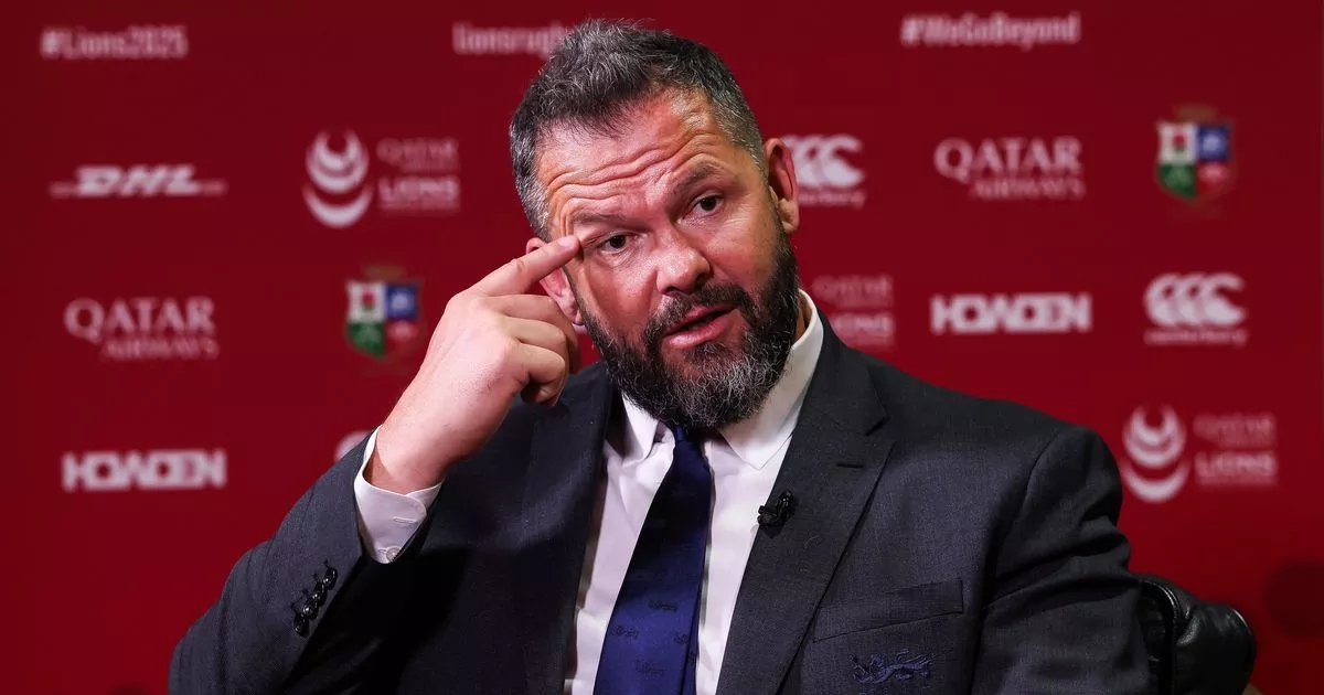 Andy Farrell names his Lions squad but leaves door open for son Owen and others