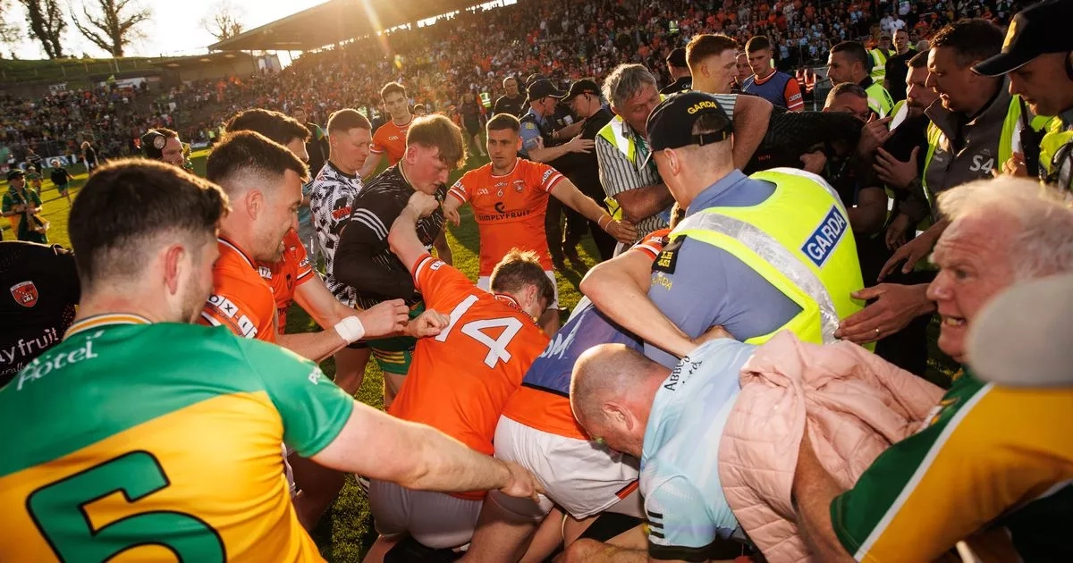 Donegal v Armagh brawl slammed as Gardaí forced to intervene