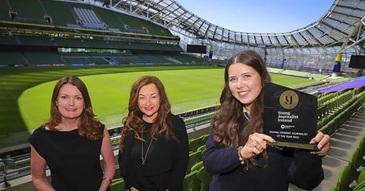 Ireland's most talented young journalists celebrated at awards