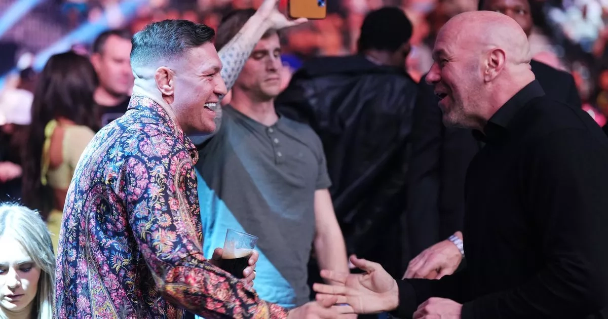 Conor McGregor hints at UFC return with Dana White message