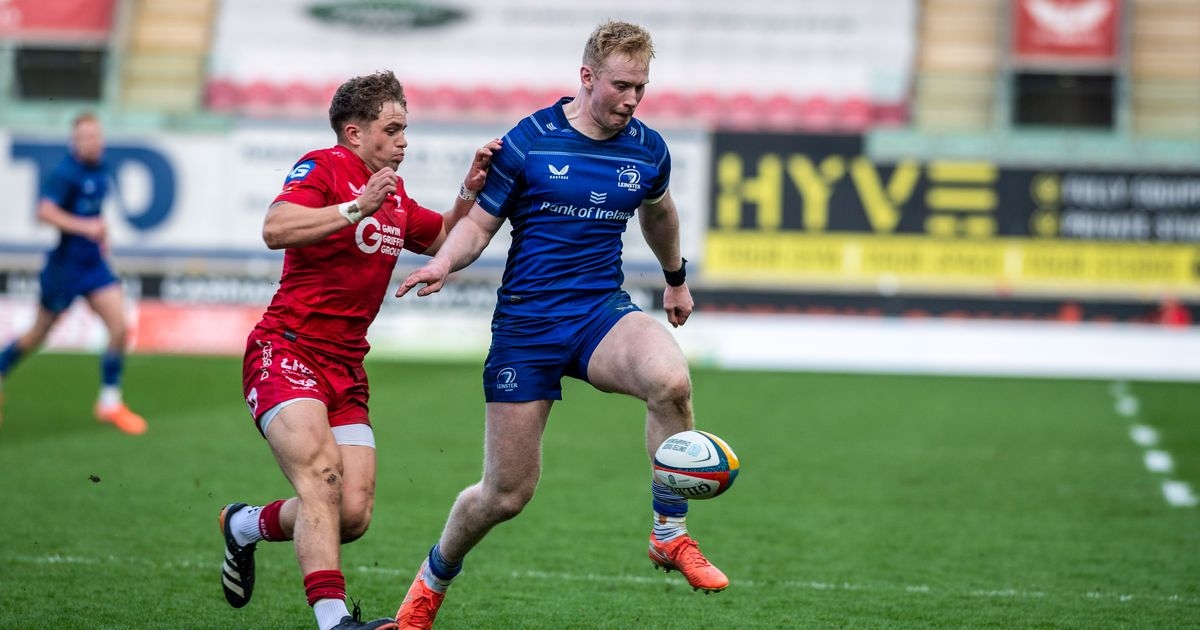 What time, TV channel is Leinster v Scarlets on today in the URC quarter-final