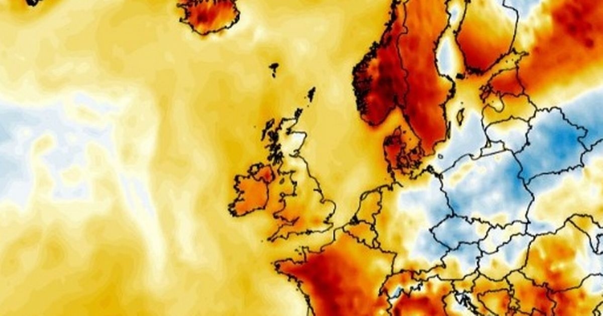 Ireland weather map turns red as experts make call on sweltering heatwave return