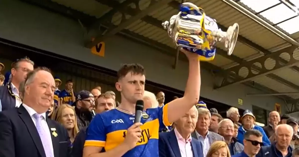 Tipperary captain pays emotioal tribute to Dillon Quirke after All-Ireland-win