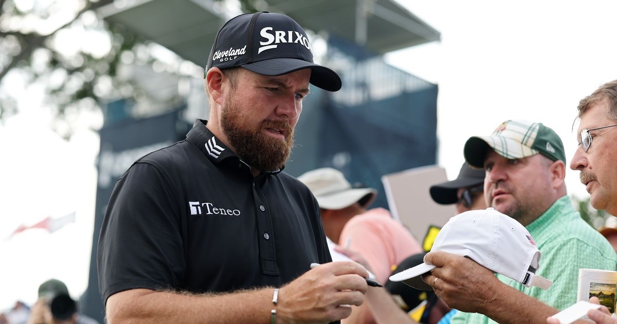What time is Shane Lowry teeing off today at the US Open?
