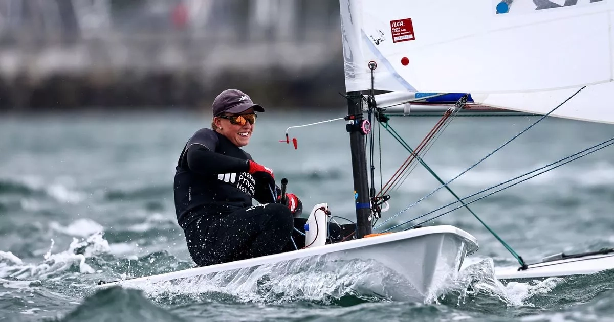 Ireland's Eve McMahon becomes world sailing number one