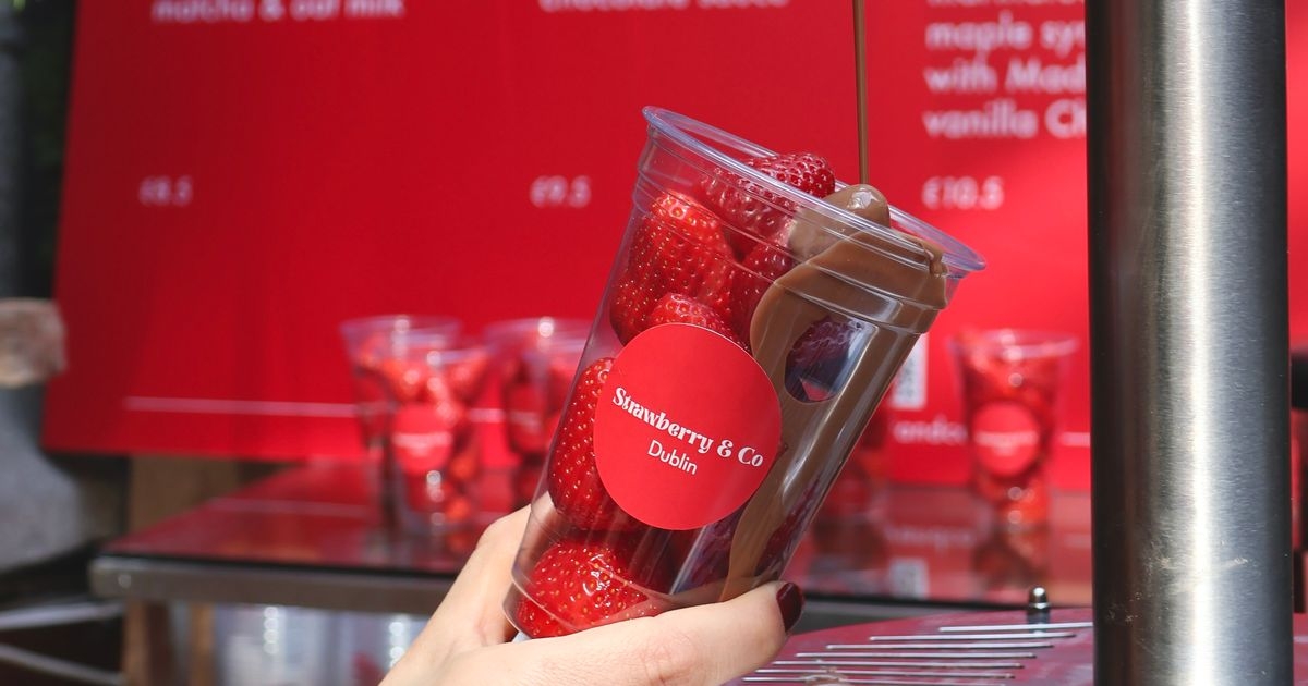 Viral TikTok food trend, Dubai Chocolate Strawberry Cup comes to Ireland
