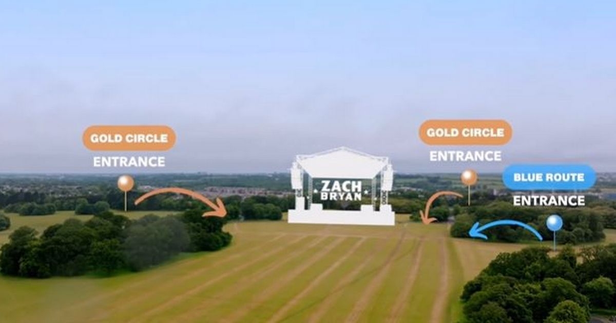 Zach Bryan Phoenix Park setlist, start time, parking, venue map and more