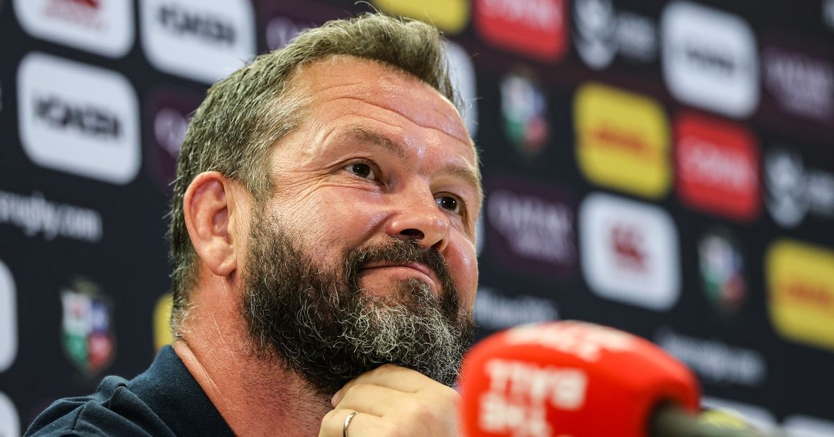 Andy Farrell's demand to Lions: Put your team-mates in the stand under pressure
