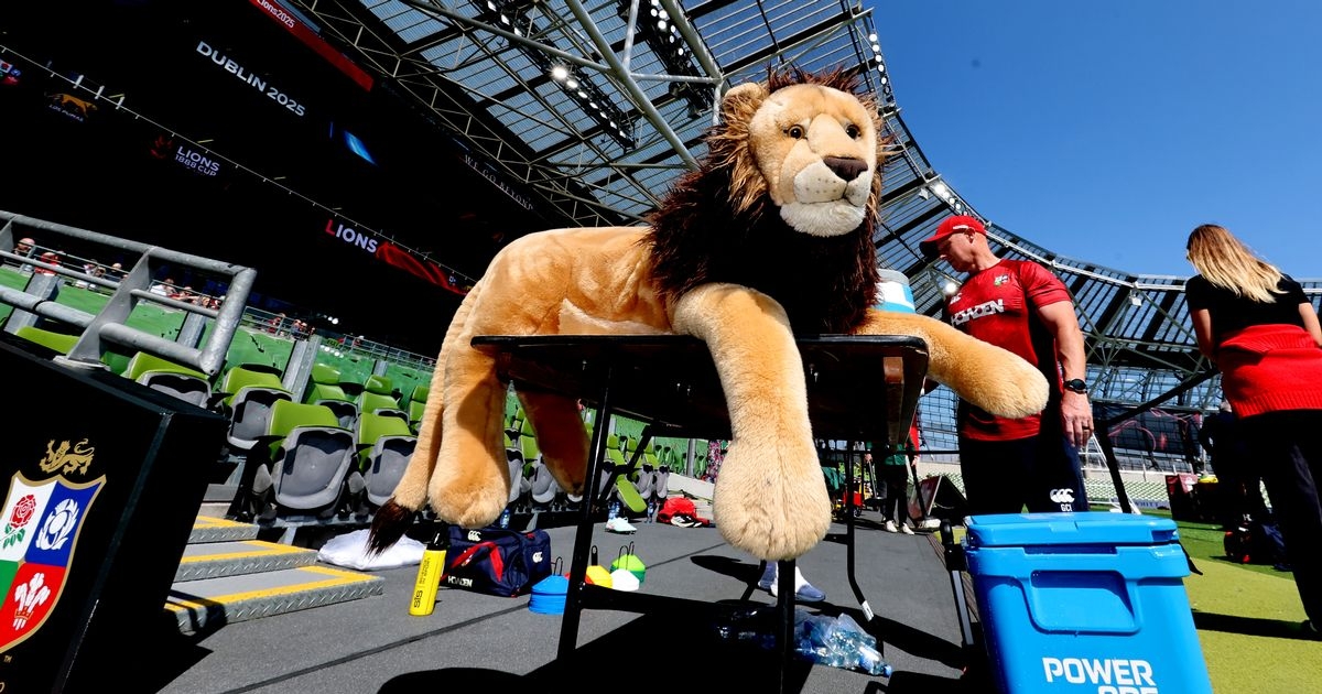 What time and TV channel is the British and Irish Lions v Argentina on tonight
