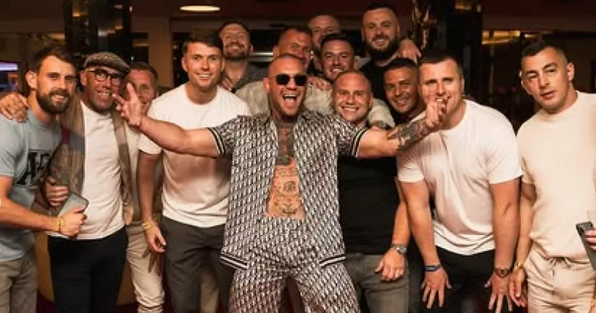 McGregor 'punch' incident came as he flew entire football team out to Ibiza