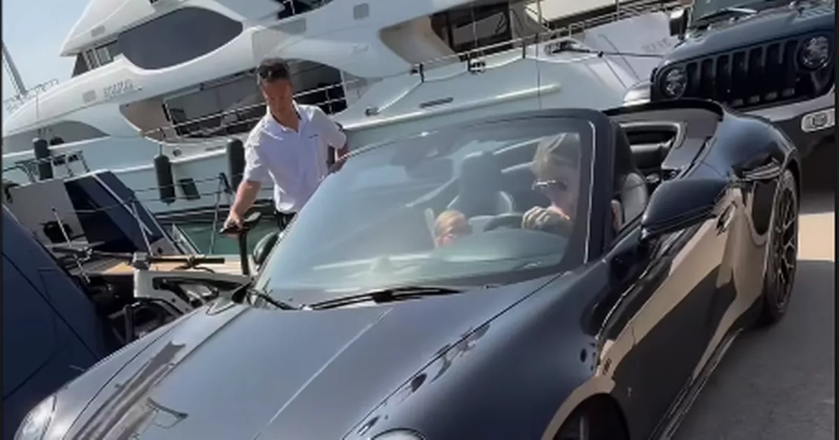 Conor McGregor shows off €250,000 'new whip' for fiancée Dee Devlin