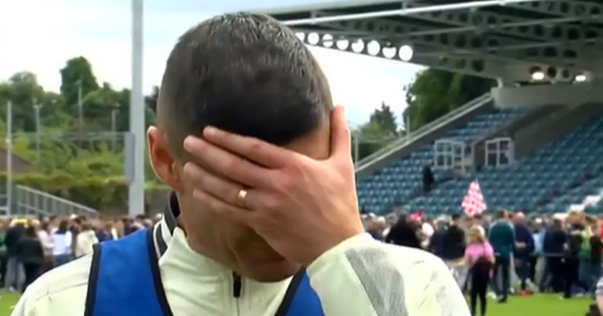 Emotional Kerry manager fights back tears after All-Ireland final defeat