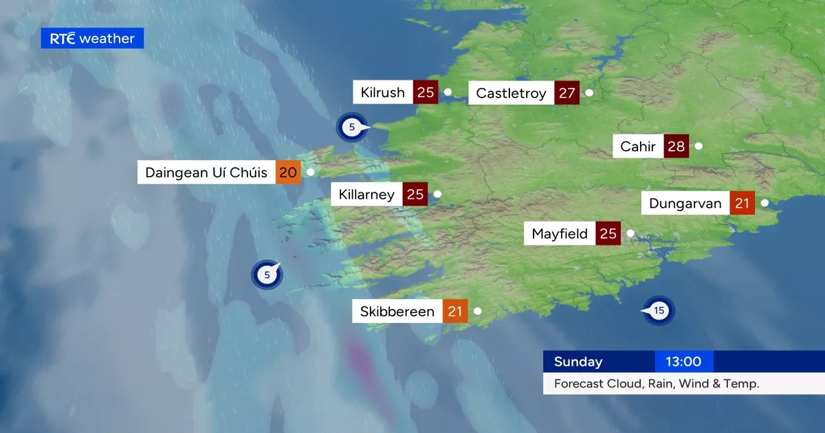 RTÉ and Met Éireann unveil new-look weather forecasting