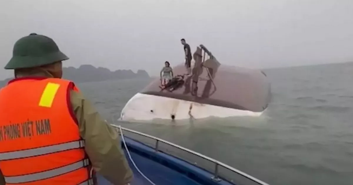 At least three dead after tourist vessel overturns
