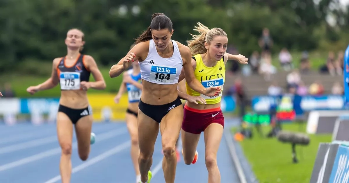 Alex O'Neill dethrones Sarah Healy to run out shock winner of 800m