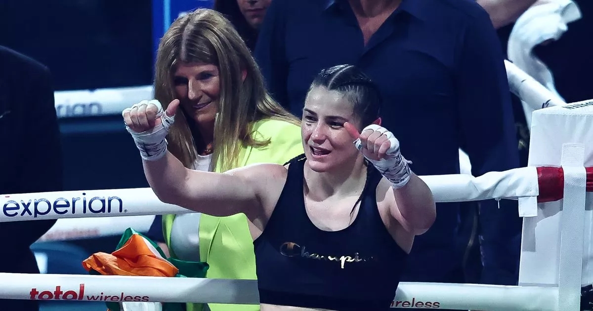 Katie Taylor ranks high on AI's combined male and female combined P4P list
