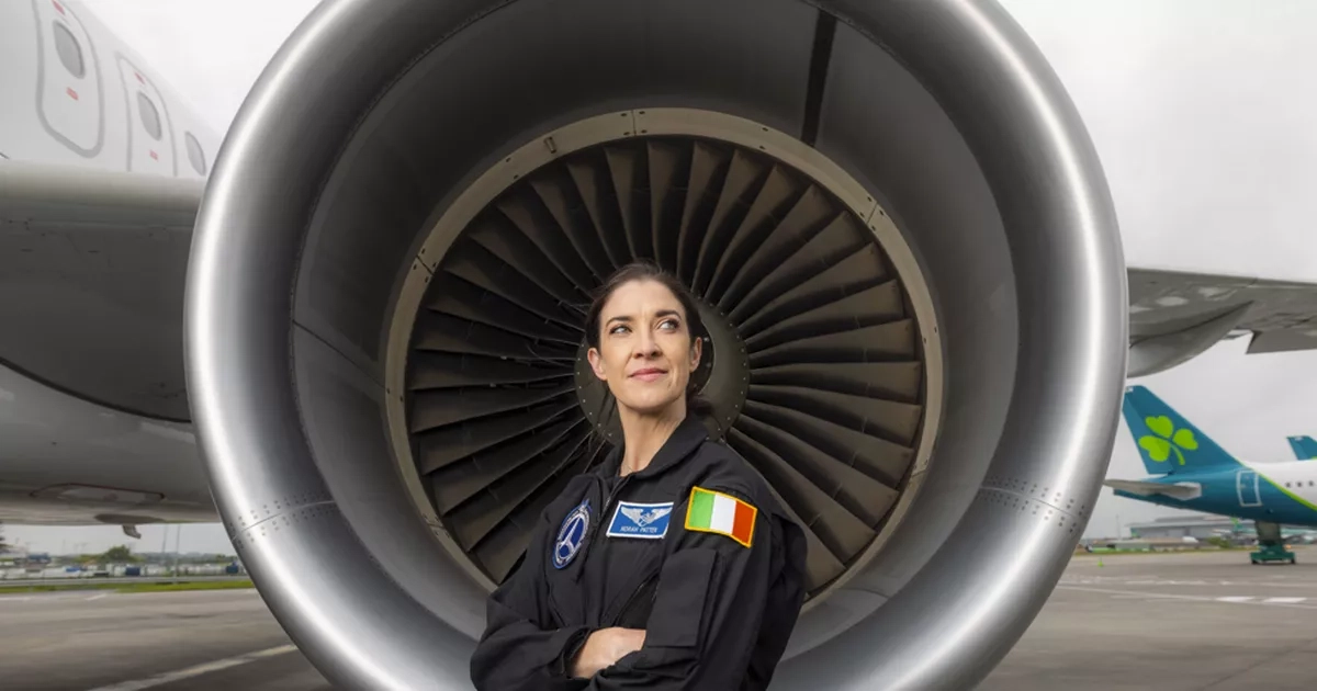 Norah Patten is about to boldly go where no one from Ireland has gone before
