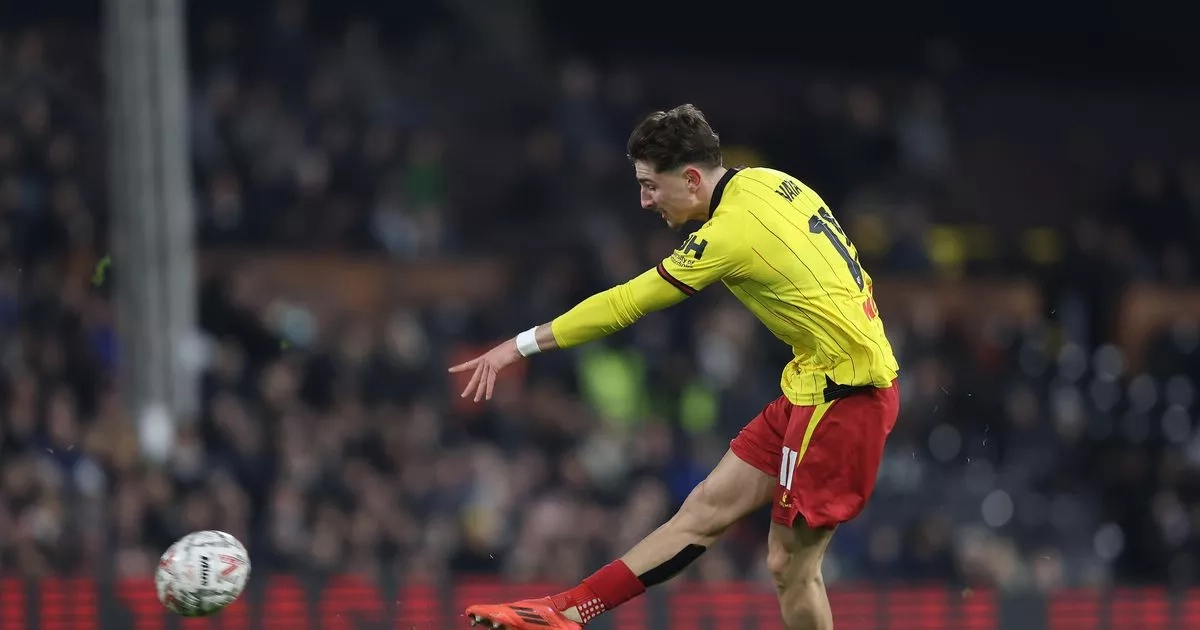 Here's the goal that earned Ireland star his end-of-season award at Watford
