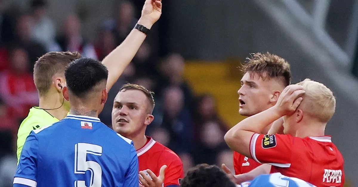 Cliftonville red card left Shamrock Rovers boss Stephen Bradley baffled