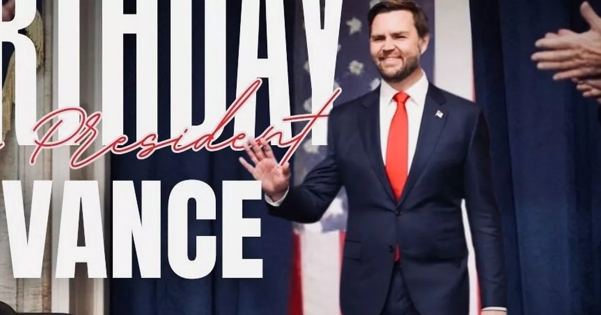 JD Vance 'embarrassingly photoshopped' by GOP to give him tiny waist and chopped thumb