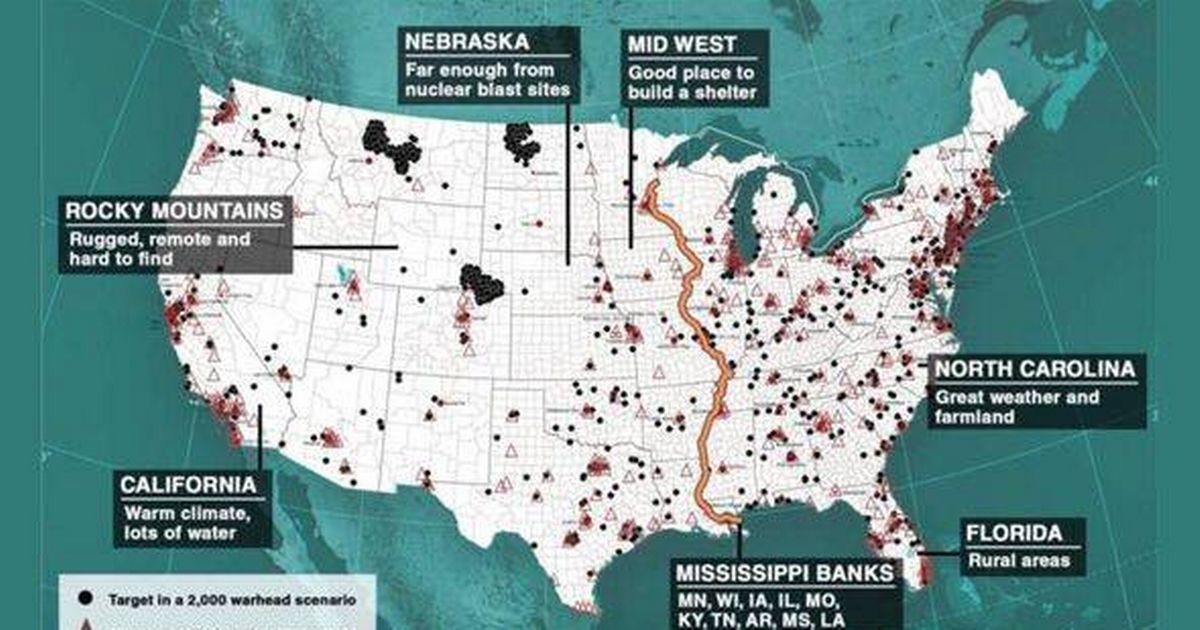 Best U.S. state to live in if WW3 breaks out