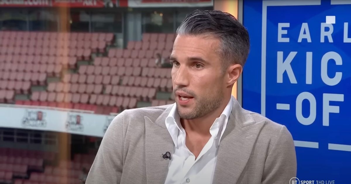 Robin van Persie's reply speaks volumes as he shows where Man Utd and Arsenal loyalties lie