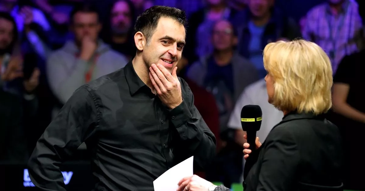 Hazel Irvine speaks out about interviewing Ronnie O'Sullivan and admits 'it's difficult'