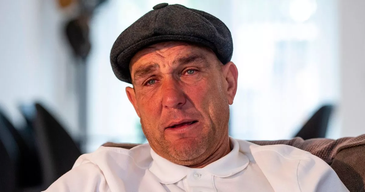 Vinnie Jones confronted by 'football's hardest man' who sent seven-word message