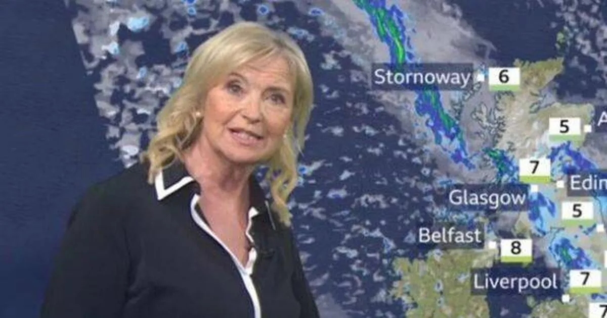 BBC's Carol Kirkwood opens up on 'severe' accident that left her off air for weeks