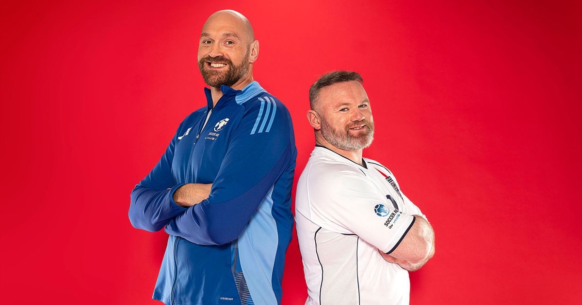 Confirmed Soccer Aid 2025 line-ups as Tyson Fury and Man Utd legends return