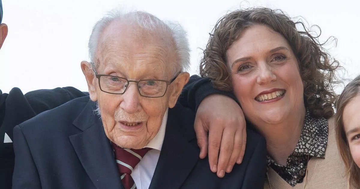 Covid hero Capt Sir Tom Moore's daughter reveals plans to write TEN more books