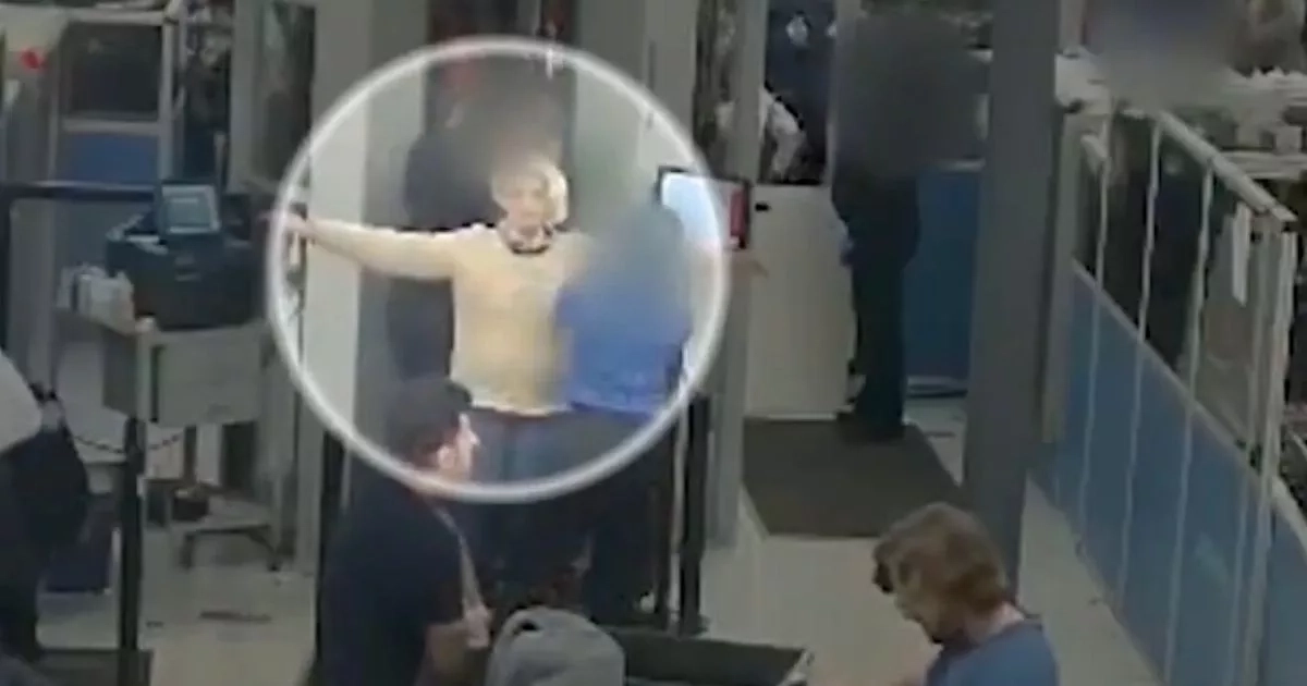 Unnerving moment Russian stowaway tricks airport security to illegally board flight