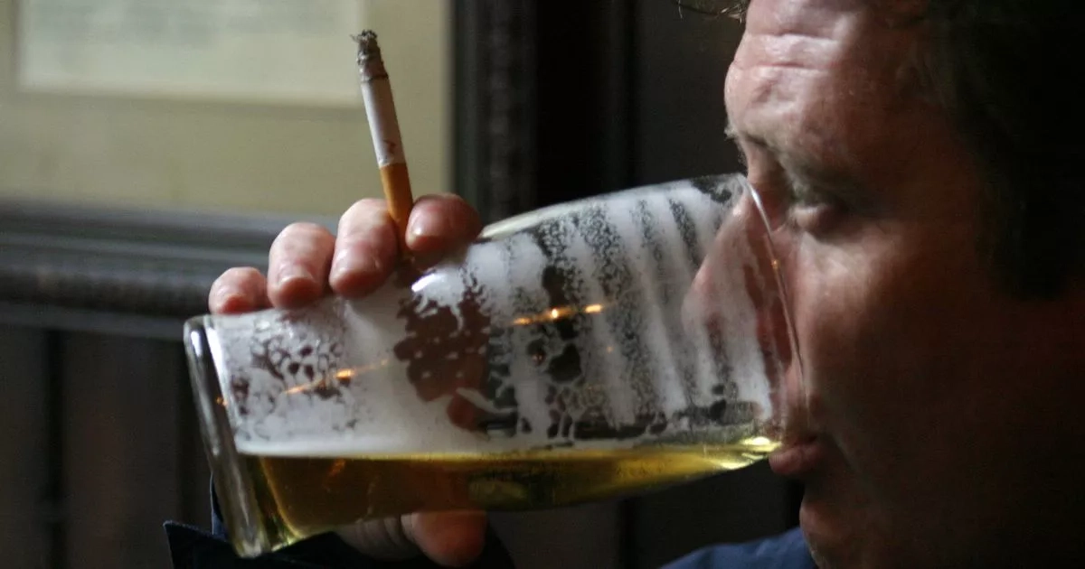 Age at which harms from drinking and smoking kick in uncovered by scientists