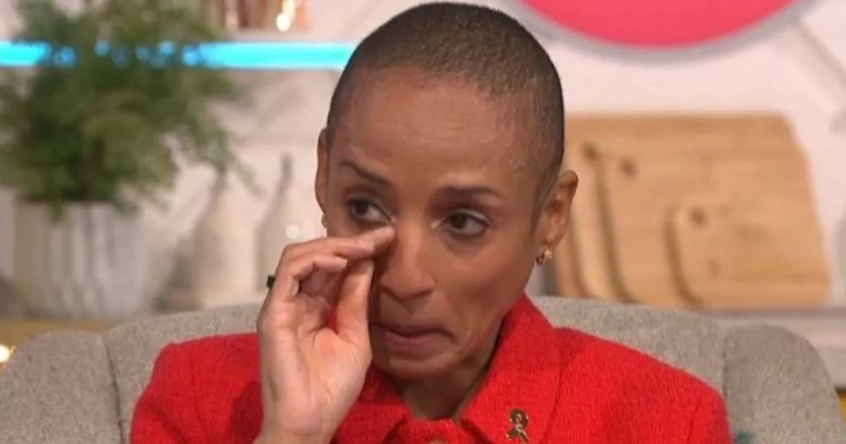 Lorraine rushes to comfort Adele Roberts as she breaks down