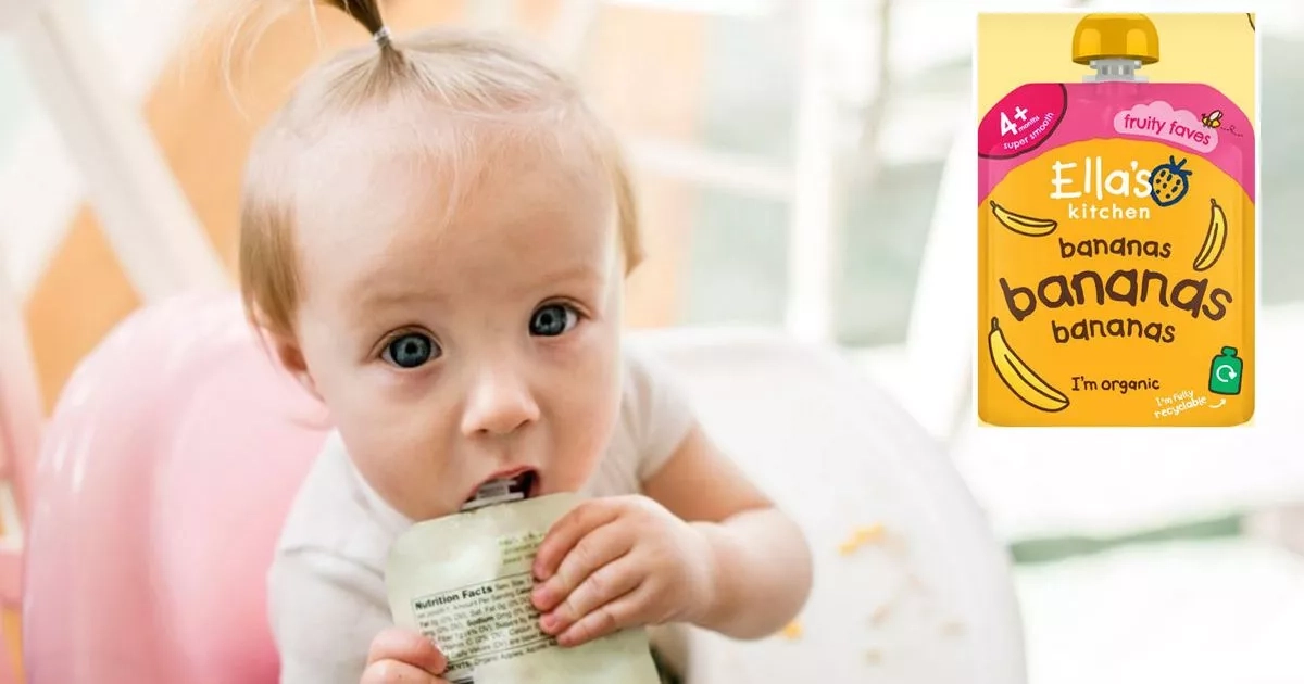 Warning baby food pouches 'more sugary than Coke' risk giving infants a sweet tooth for life