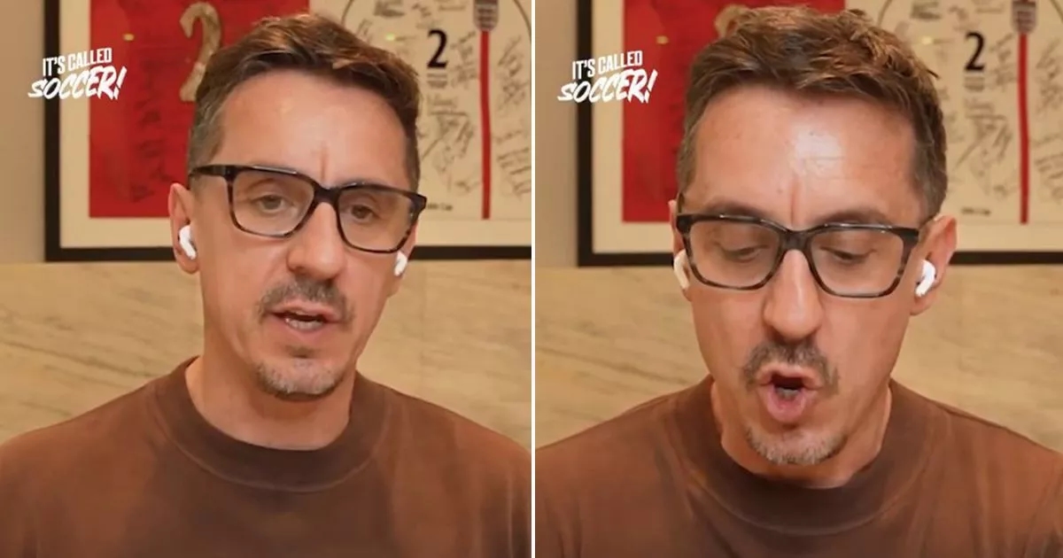 Gary Neville tells ChatGPT ‘you muppet' as he seeks definitive answers on Man Utd and Liverpool