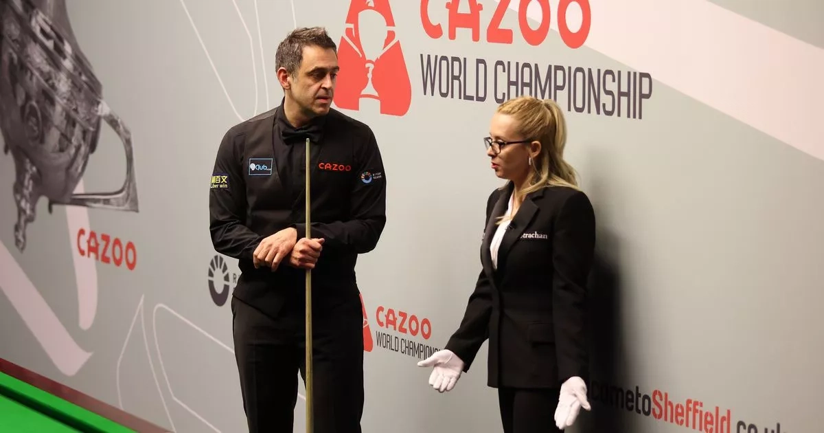 Snooker Champs final ref Desislava Bozhilova's secret passion and Ronnie O'Sullivan tension