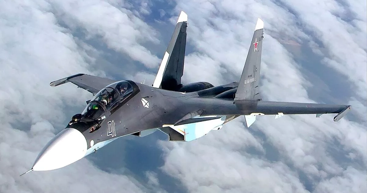Ukraine reveals 'world first' after downing £38m Putin Su-30 warplanes