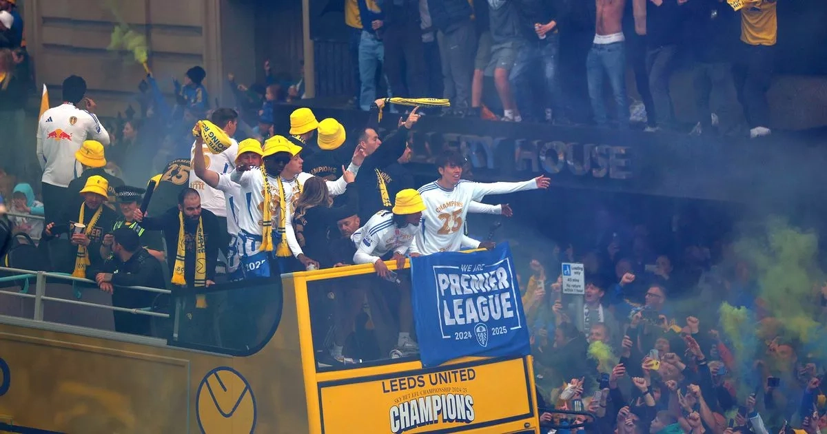 Leeds captain sang about teammate's manhood and 'leaked star's next club' on bus parade