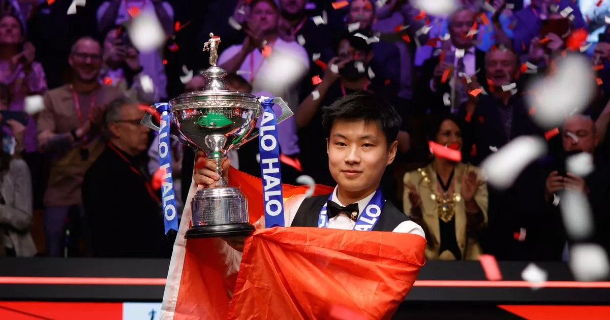 Zhao Xintong told one thing he must do to be richest snooker star of all time